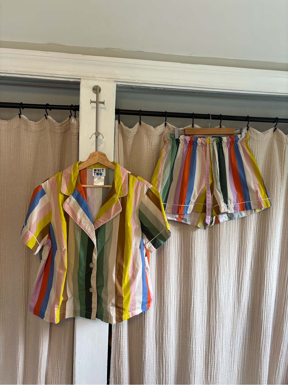 Anthropologie Exclusive Whit Two Cotton Pajamas- 1X